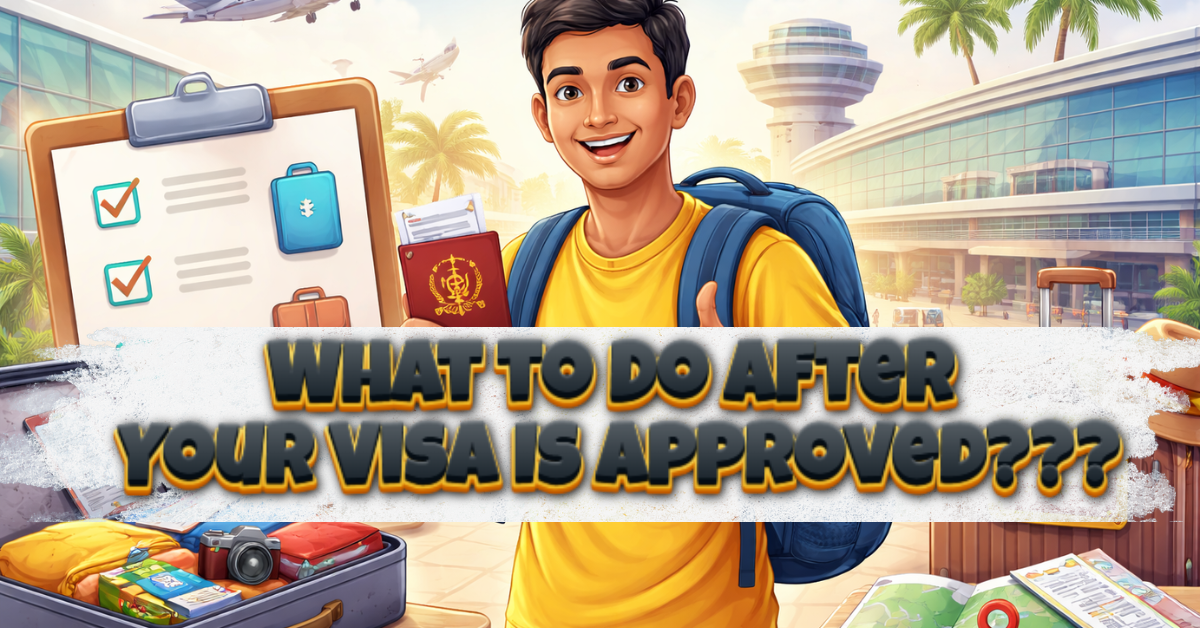 What to Do After Your Visa Is Approved